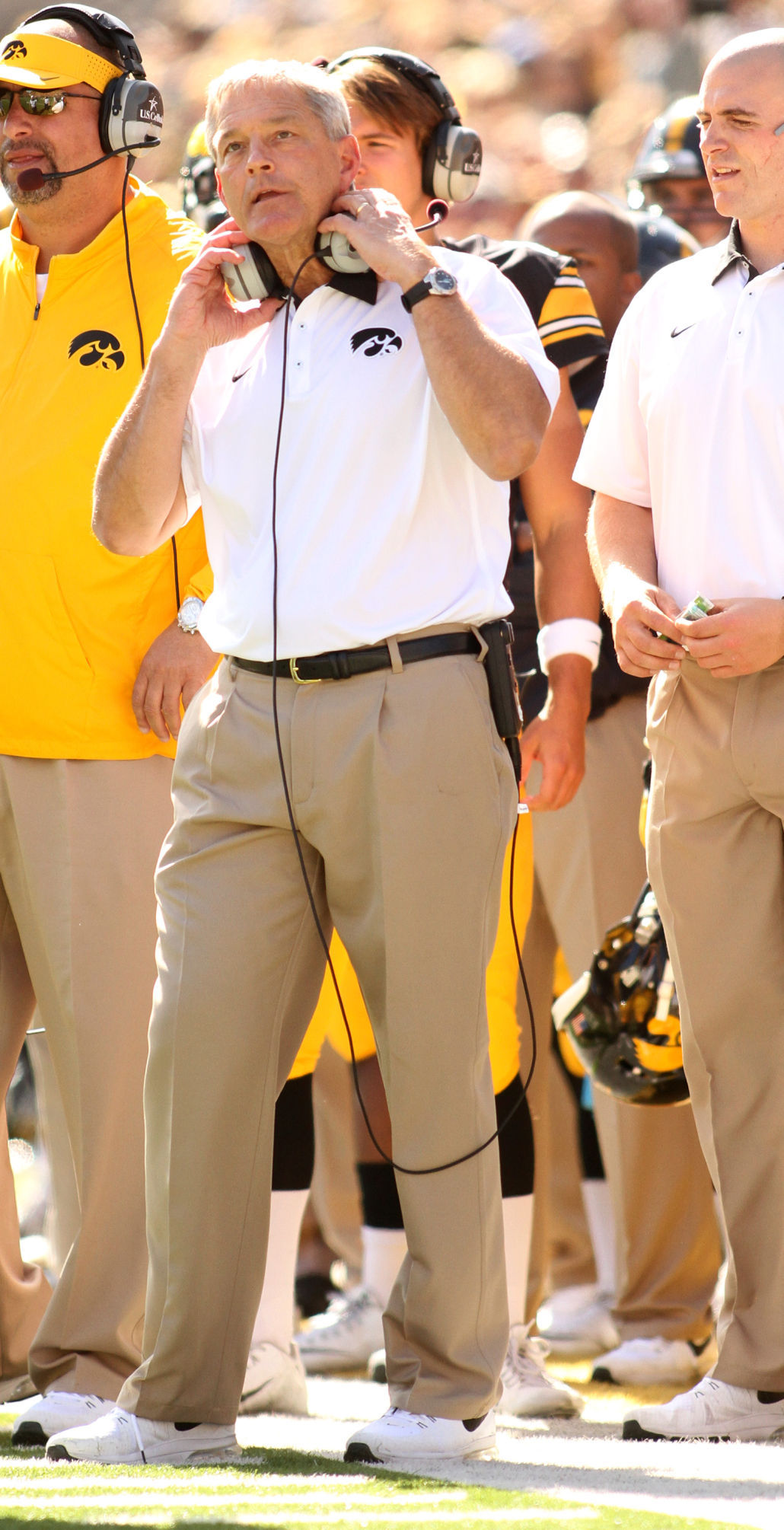 Iowa coach Kirk Ferentz
